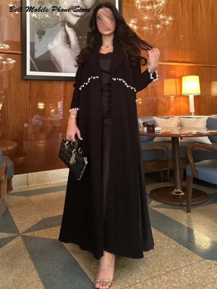 Abayas avec perles et robes longues pour femmes - image de produit 1