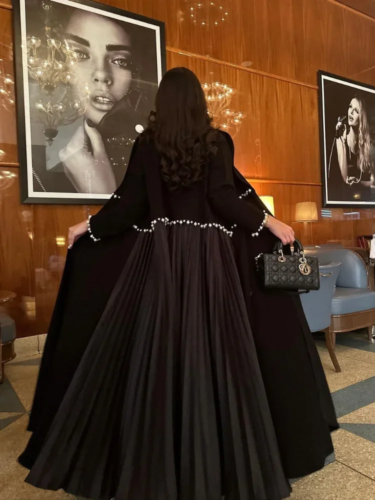 Abayas avec perles et robes longues pour femmes - image de produit 6