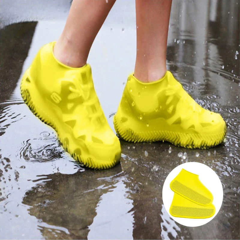 Couvre-chaussures étanches en silicone